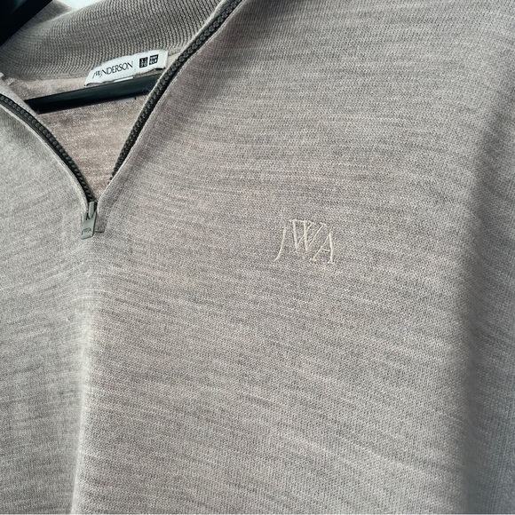 Uniqlo x JW Anderson Collared Zipper Long Sleeve Sweater - Picture 6 of 7